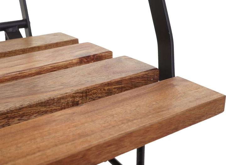 Image du produit Swisshandel24 2x chaise de brasserie, chaise pliante de jardin, qualité gastronomique acacia certifié FSC -