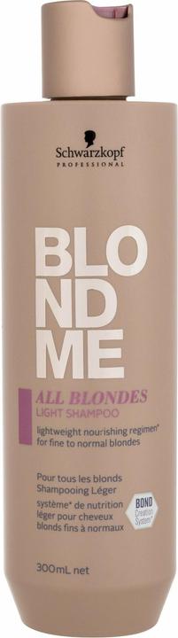 Produktbild Schwarzkopf Professional Blondme - All Blondes Light Shampoo (300 ml, Flüssiges Shampoo)