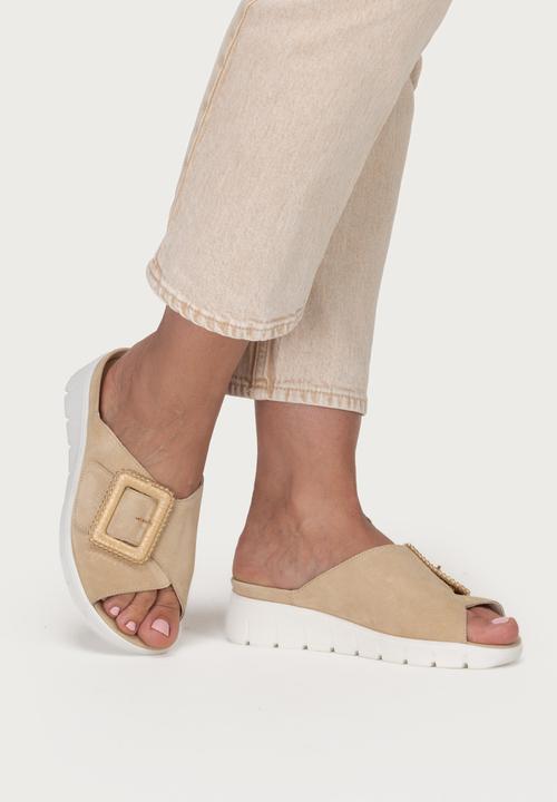 Produktbild Vitaform Pantolette Veloursleder Supersoft (38)