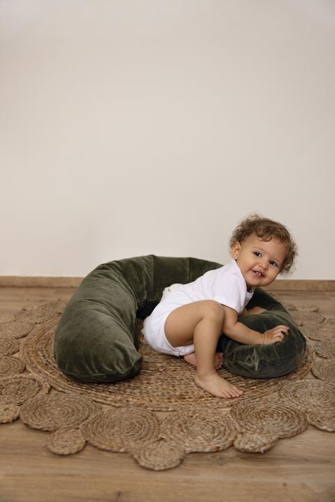 Actual product image Zewi Nursing / positioning pillow velvet (190 cm)