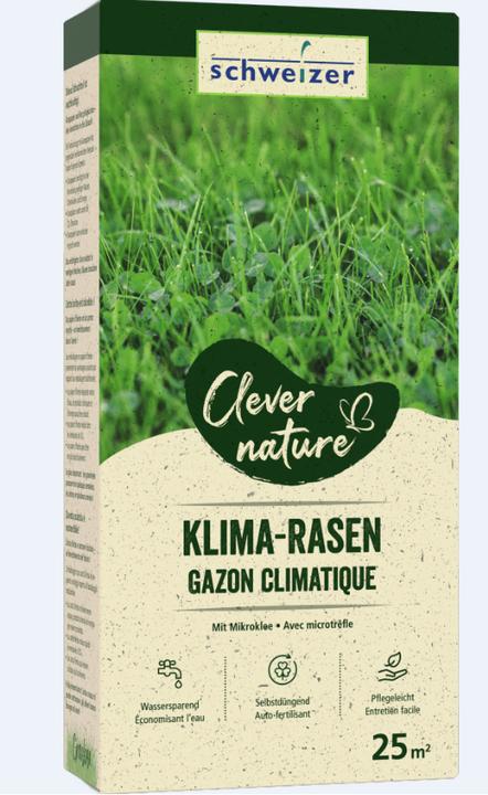 Actual product image Schweizer Clerver Nature Prato climatico - con trifoglio micro (Lawn reseed)
