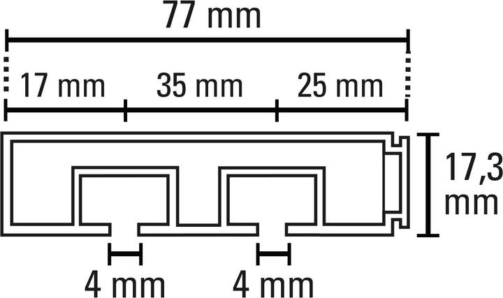 Produktbild Gardinia Vorhangschienen Set