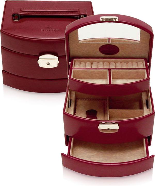 Actual product image Windrose Merino jewellery case 17 cm