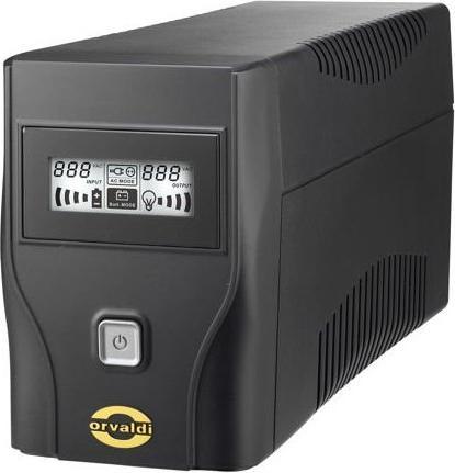 Produktbild Orvaldi VPS 600 Unterbrechungsfreie Stromversorgung (USV) Line-Interaktiv 0,6 kVA (0.60 VA, 360 W, Line-Interaktiv USV)