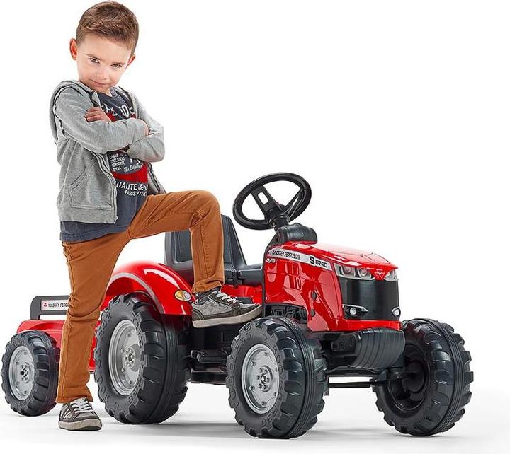 Image du produit Falk Toys Tracteur Massey Ferguson + annexe L