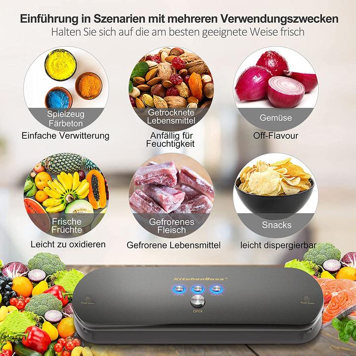 Produktbild KitchenBoss 3-in-1 Vakuumiergerät G200 (Grau)