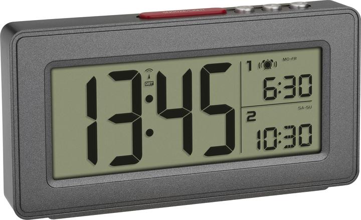 TFA Digital radio-controlled alarm clock