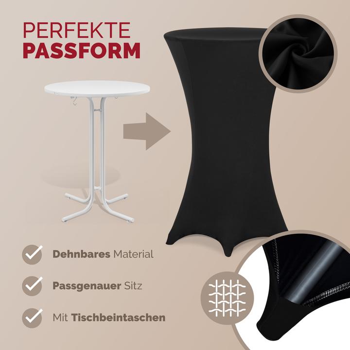 Produktbild Detex Stehtischhusse (60 x 120 cm)