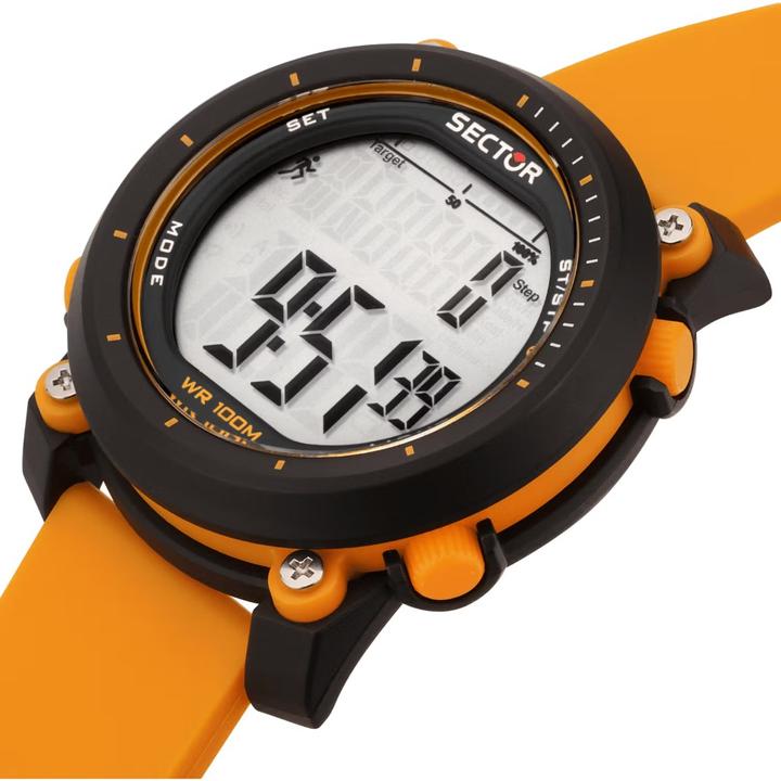 Immagine prodotto Sector R3251546001 EX-38 Orologio digitale da uomo 45mm 10ATM (Orologio digitale, 45 mm)