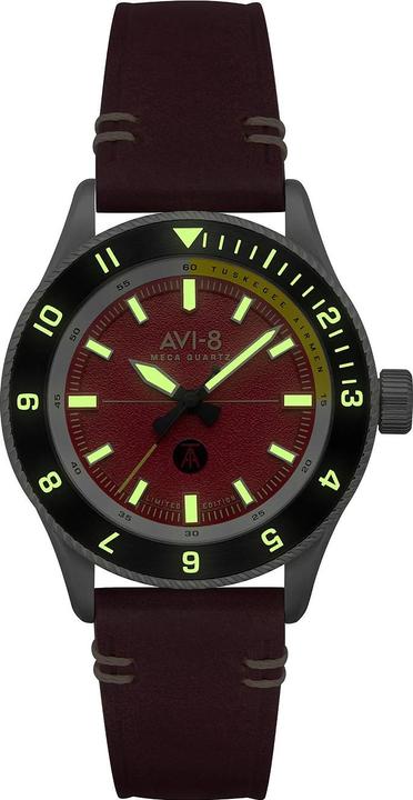 Image du produit AVI-8 AV-4103-04 Tuskegee Airmen Limited Edition Montre Homme 40mm 5ATM (Montre analogique, 40 mm)