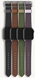 Image du produit OtterBox Symmetry Cactus Leather Watch Band pour Apple Watch 9/8/7 41mm (38 mm, 40 mm, 41 mm, Cuir végétalien, Watch Series 3 38mm, Apple Watch Series 10)