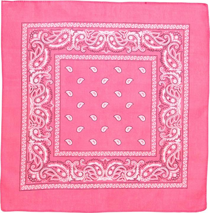 Produktbild Widmann BANDANA ROSA 55x55 cm - 100% Bauwolle