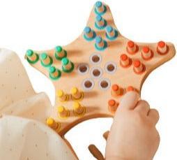 Activity Board Motorisches Holzspielzeug, Holzsortierer, handgefertigtes sensorisches Spielzeug für Kleinkinder