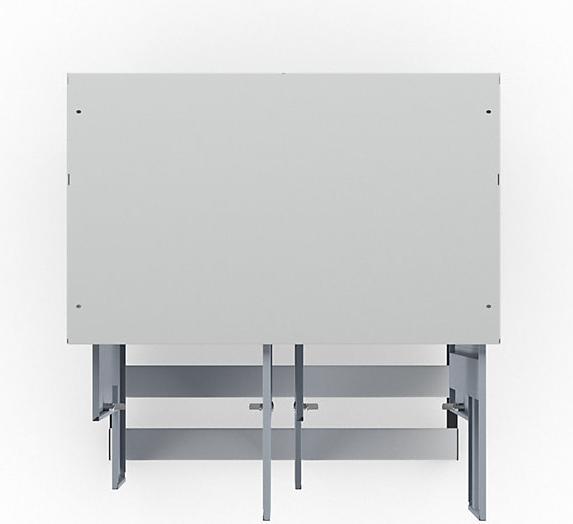 Produktbild Z-Garderobenschrank mit Sitzbank (80 cm, 214 cm)
