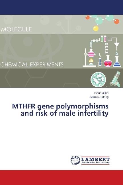 Produktbild MTHFR gene polymorphisms and risk of male infertility (Deutsch, Noor Ullah, Saima Siddiqi, 2018)