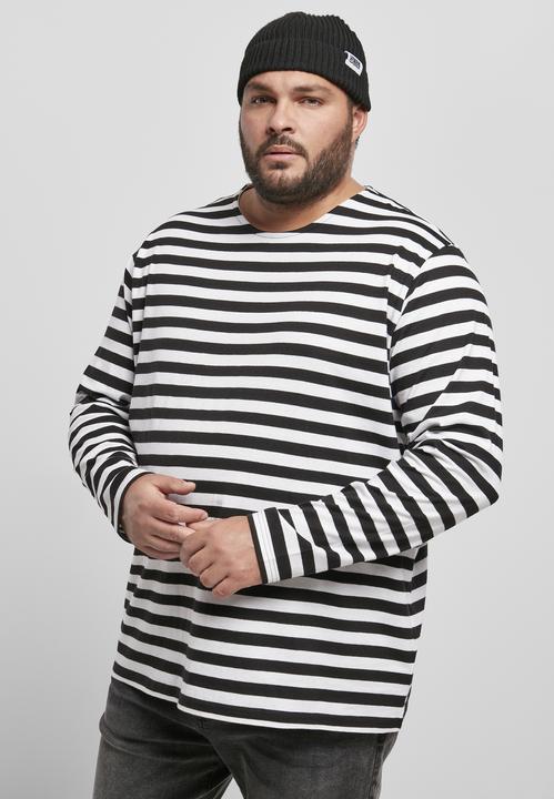 Produktbild Urban Classics Regular Stripe LS (5XL)