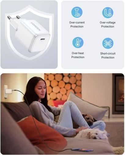 Actual product image Ugreen Nexode Mini (30 W)