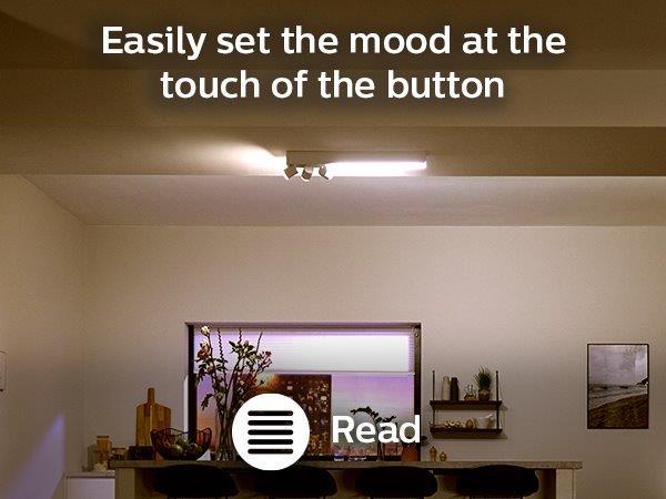 Actual product image Philips Hue Centris Base BT (2850 lm, GU10)
