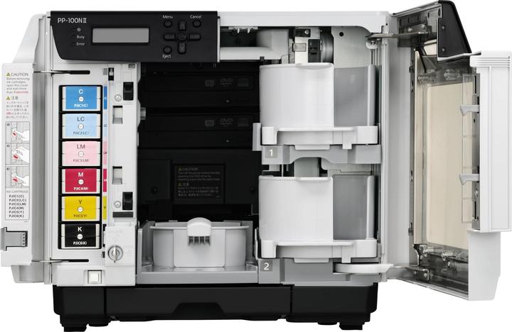 Actual product image Epson Discproducer PP-100NII - Disc copier - Slots: 100 - DVD±R (±R DL) (Ink, Colour)