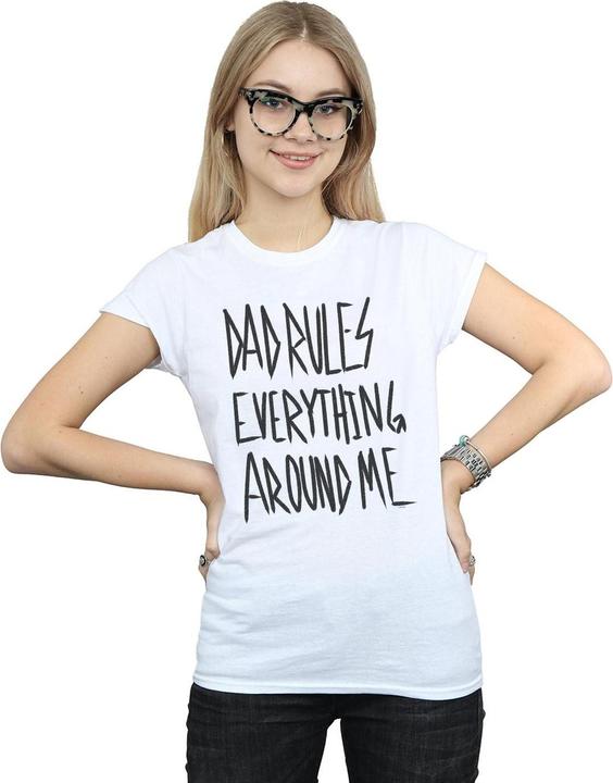 Immagine prodotto Disney The Lion King Dad Rules Everything Maglietta Donna (S)