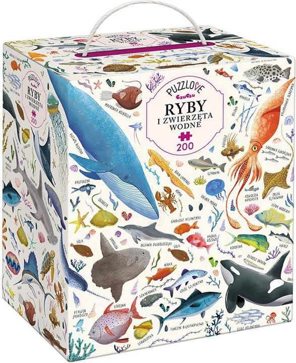 Czuczu Fische und Wassertiere Puzzle 200 Teile (200 Teile)