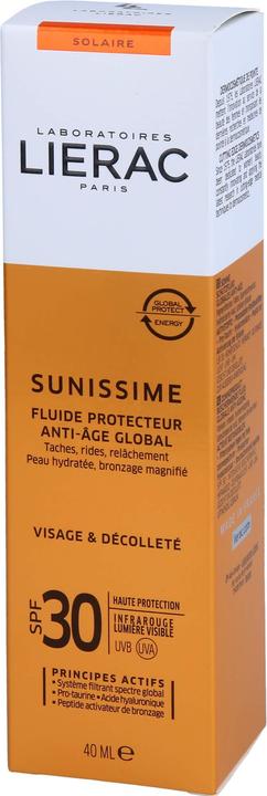 Produktbild Lierac Fluide Sun Protection Factor 30 (Sonnencreme Gesicht, SPF 30, 40 ml, 65 g)