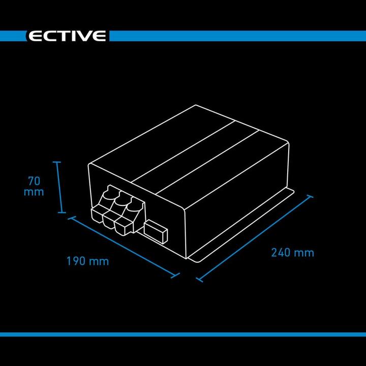 Produktbild Ective BB 50 24V auf 24V Ladebooster 50A (24V, 50 A)