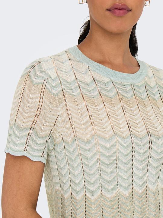 Immagine prodotto Only Normal geschnitten Rundhals Strickoberteil Gestricktes Oberteil (S)