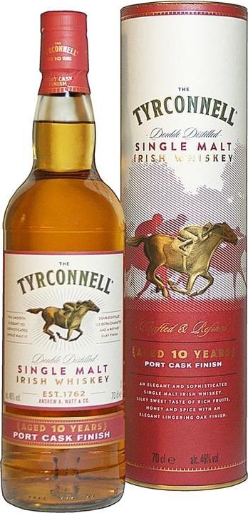 Actual product image Tyrconnell 10 Years Port Finish (Irish whiskey)