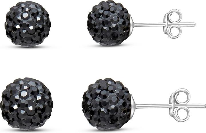 Leyda Zirkonia Ohrstecker (Silber 925, syntetischer Stein)