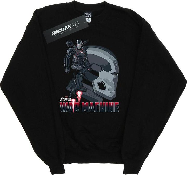 Avengers Infinity War War Machine Character Sweatshirt Jungen