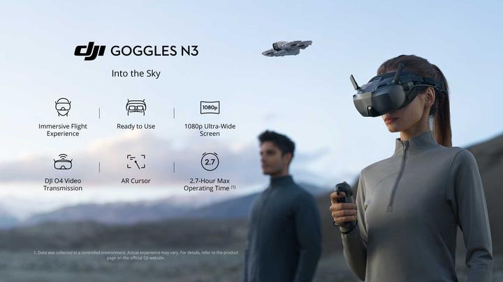 Produktbild DJI Goggles N3 (FPV Brille, DJI Neo, DJI Avata 2)
