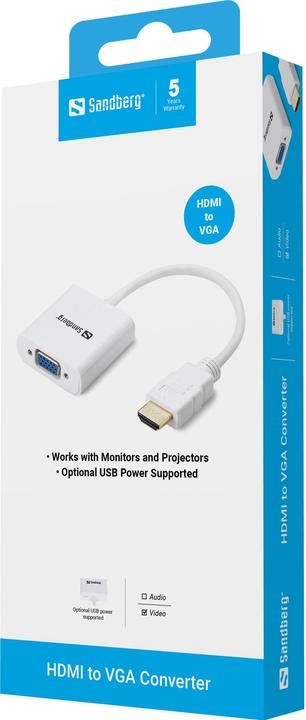 Actual product image Sandberg HDMI to