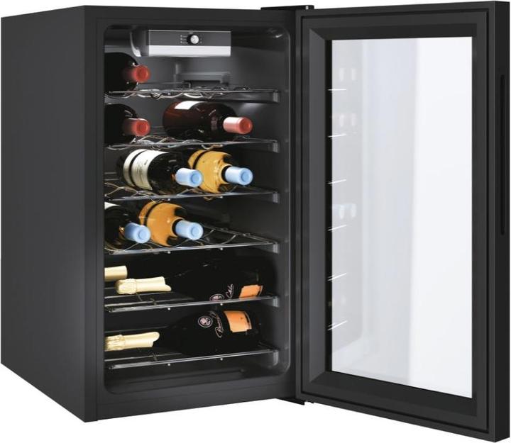 Actual product image Candy CWC 021 M/NF Wine Cellar with compressor Free installation Black 21 bottles/bottles
