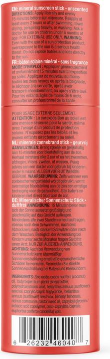 Produktbild Attitude Stick fürs Gesicht LSF 30 parfümfrei (Sonnenstick, Sonnencreme Gesicht, SPF 30, 50 g)
