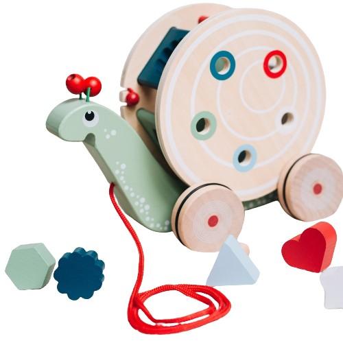 Produktbild Activity Board Motorische Fähigkeiten Spielzeug, Baby-Geschenk Geburt, Geburtstagsgeschenk, Pull-along Spielzeug