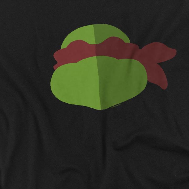 Actual product image Teenage Mutant NT Mens Raphael Face T-Shirt (5XL)