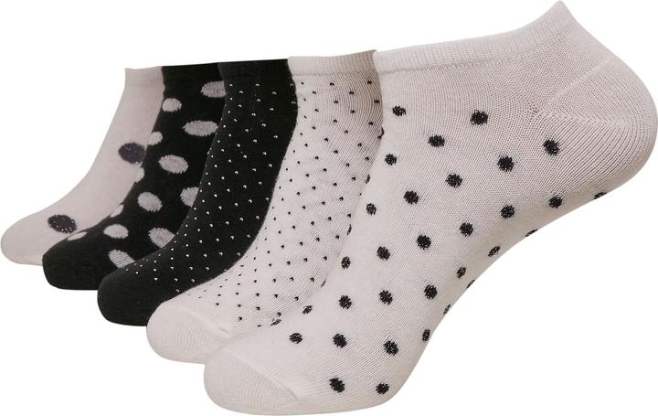 Immagine prodotto Urban Classics Calzini No Show Dots 5-Pack (Confezione da 5 pezzi, 39 - 42)