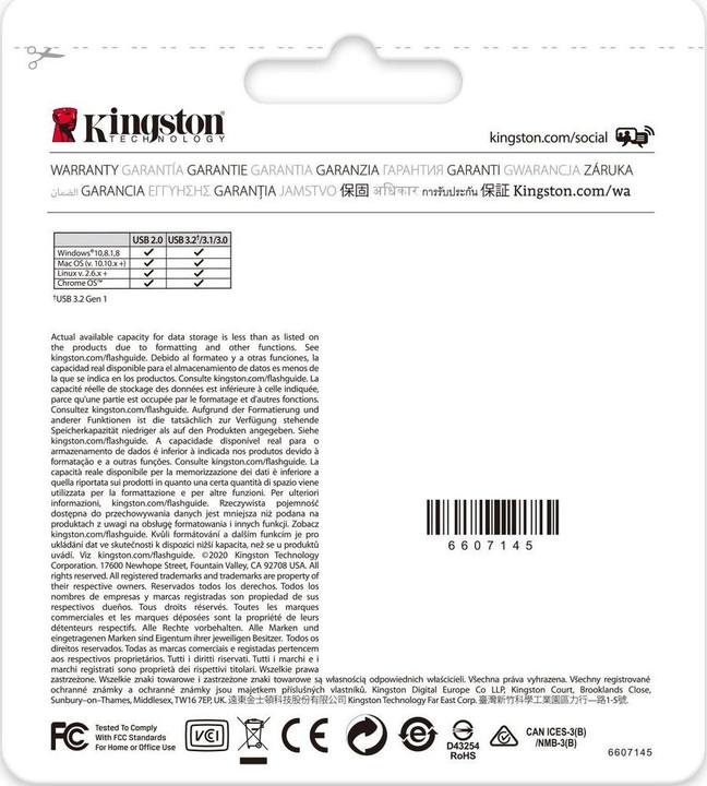 Immagine prodotto Kingston DataTraveler 70 (64 GB, USB-C)