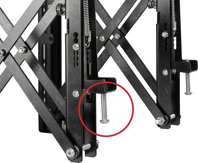 Produktbild b-tech BT8390-VESA400MAP - Schnittstellen-Adapterarm - Schwarz - 50 kg - Schiene - 165 (Wand, 70", 50 kg)
