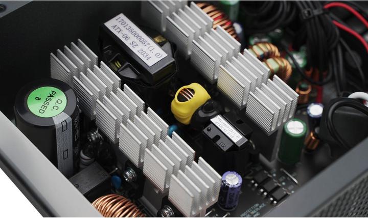 Actual product image Deepcool PF750 power supply unit 20+4 pin ATX ATX Black (750 W)