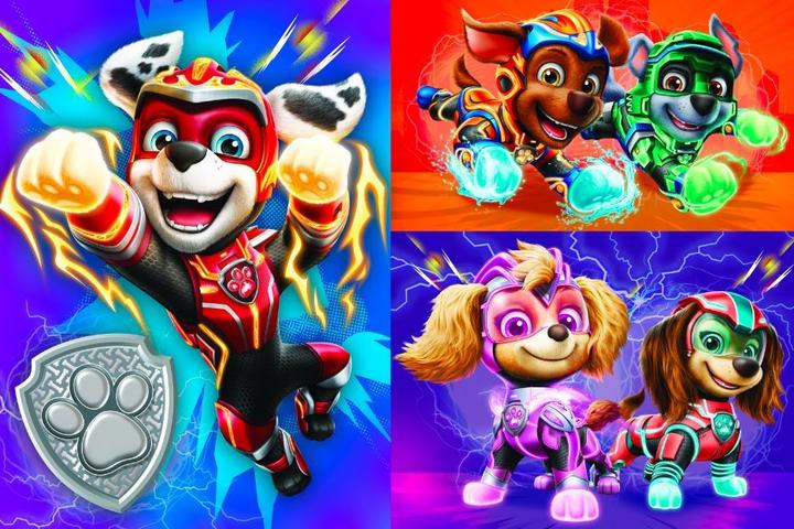 Image du produit Trefl Puzzle Primo GIANT 15 pièces + coloriage du film Paw Patrol (15 pièces)