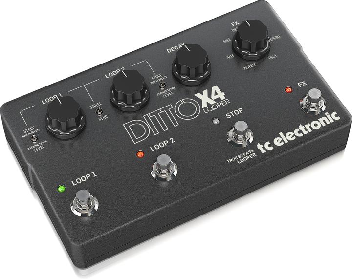 Image du produit TC Electronic Ditto X4 Looper - Effet guitare (Guitare)