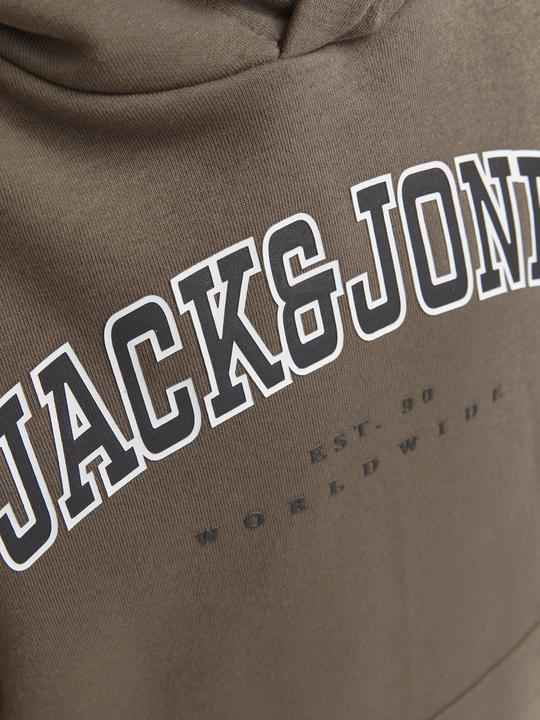 Actual product image Jack & Jones Jjecaleb Varsity Sweat Hood Noos Jnr (140)