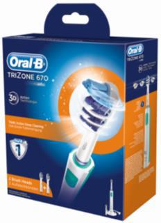 Image du produit Braun TriZone 670 incl. 2nd brushhead (Brosse à dents sonique)