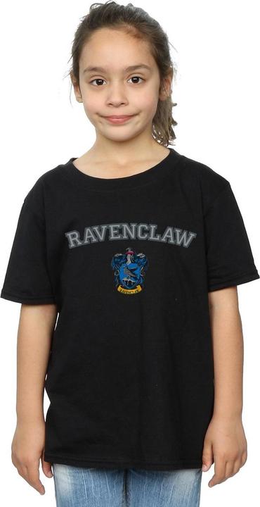 Actual product image Girls Ravenclaw Crest Cotton T-Shirt (128)
