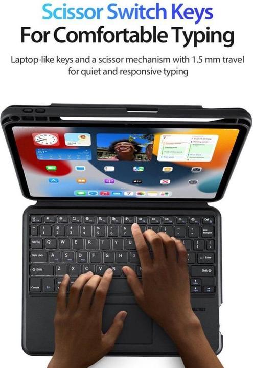 Image du produit Dux Ducis Étui pour clavier de la série DK (ING. Int., iPad 2022 (10e génération))