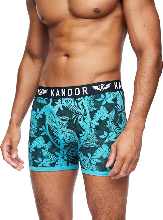 Immagine prodotto Kandor Florid Boxer Uomo Misura Confezione 7 (S, Confezione da 7)
