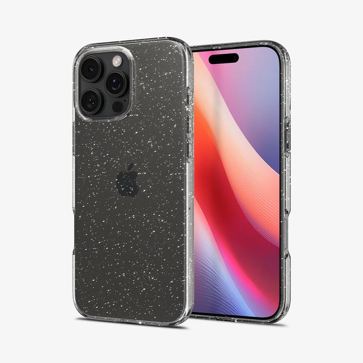 Productafbeelding Spigen Vloeibaar kristal hoesje voor iPhone 16 Pro Max 6,9" glitter kristal (Apple iPhone 16 Pro Max)