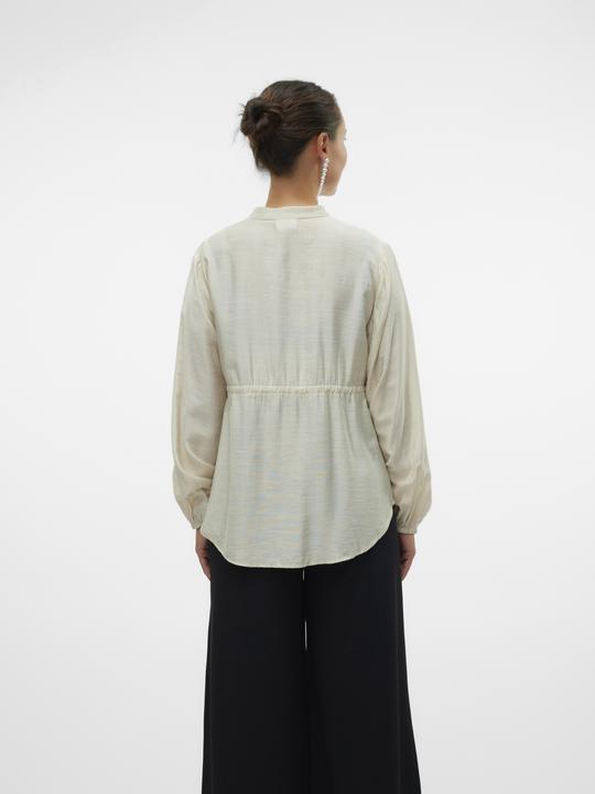 Image du produit Mamalicious Coupe normale Col mandarin Top Blouse (XS)